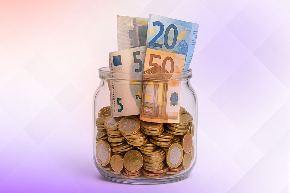 jarre remplie d'euros, comment epargner son argent