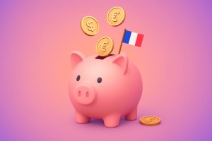 Cochon tirelire représentant le Livret A